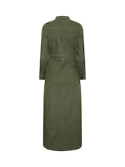 أخضر - PixieGirl Petite Denim Maxi Dress - صورة 6 من 6