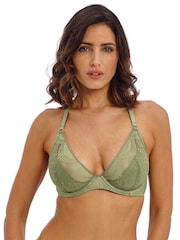 Wacoal Sensu Lace Underwire Plunge Bra - Image 4 of 6