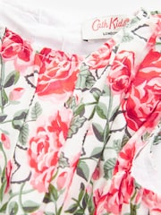Cath Kidston Pink Floral Tie Back Party Dress (3mths-8yrs) - Image 7 of 8