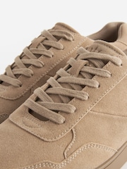 Dark Stone Suede Premium Trainers - Image 4 of 6