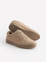 Dark Stone Suede Premium Trainers - Image 6 of 6