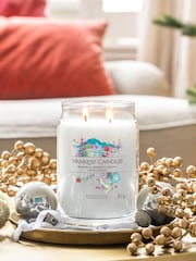 Yankee Candle White Signature Large Jar Magical Bright Lights Scented Candle - Image 1 of 3
