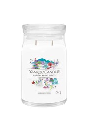 Yankee Candle White Signature Large Jar Magical Bright Lights Scented Candle - Image 2 of 3