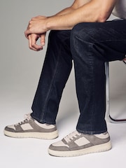 Grey EDIT Court Trainers - Image 1 of 1