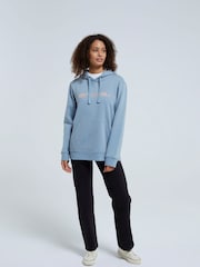 Animal Light Blue Womens Maya Hoodie - Image 5 of 9