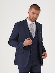 Skopes Blue Slim Harcourt Suit Jacket - Image 1 of 7