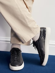 Black Minimal Trainers - Image 1 of 6