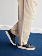 Black Minimal Trainers - Image 2 of 6