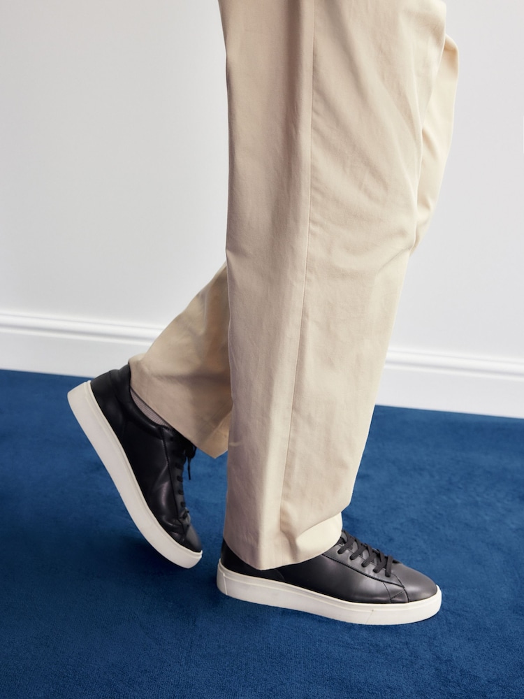 Black Minimal Trainers - Image 2 of 6