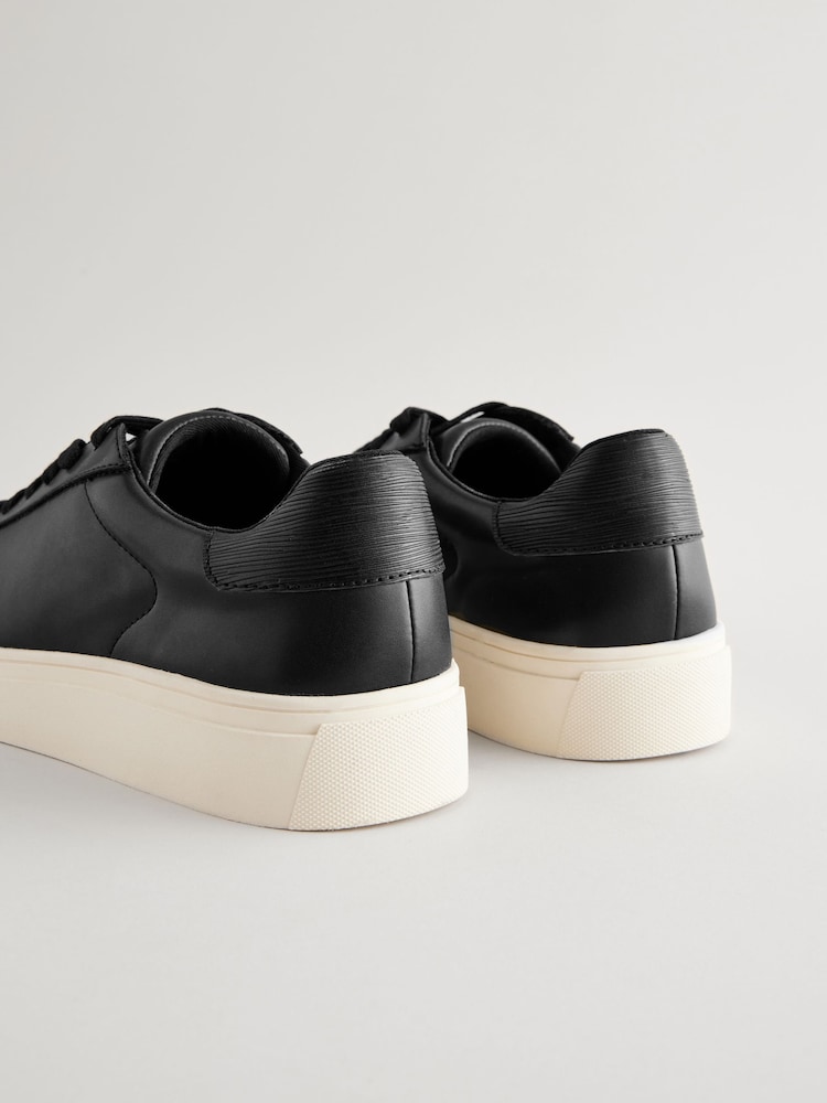 Black Minimal Trainers - Image 6 of 6