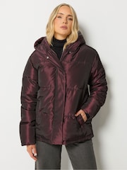 Rot - Long Tall Sally Short Padded Jacket - Bild 2 von 7