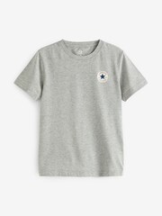 Converse Grey 100% Cotton Printed T-Shirt - Image 1 of 6
