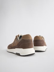 Braun - Laufschuhe aus Leder - Bild 4 von 6