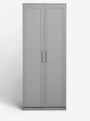 Grey Flynn Double Wardrobe - Image 3 of 9