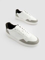 White Low Trainers - Image 1 of 6