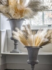 Gallery Home Grey Feathered Stem 3PK L980mm - Image 1 of 3