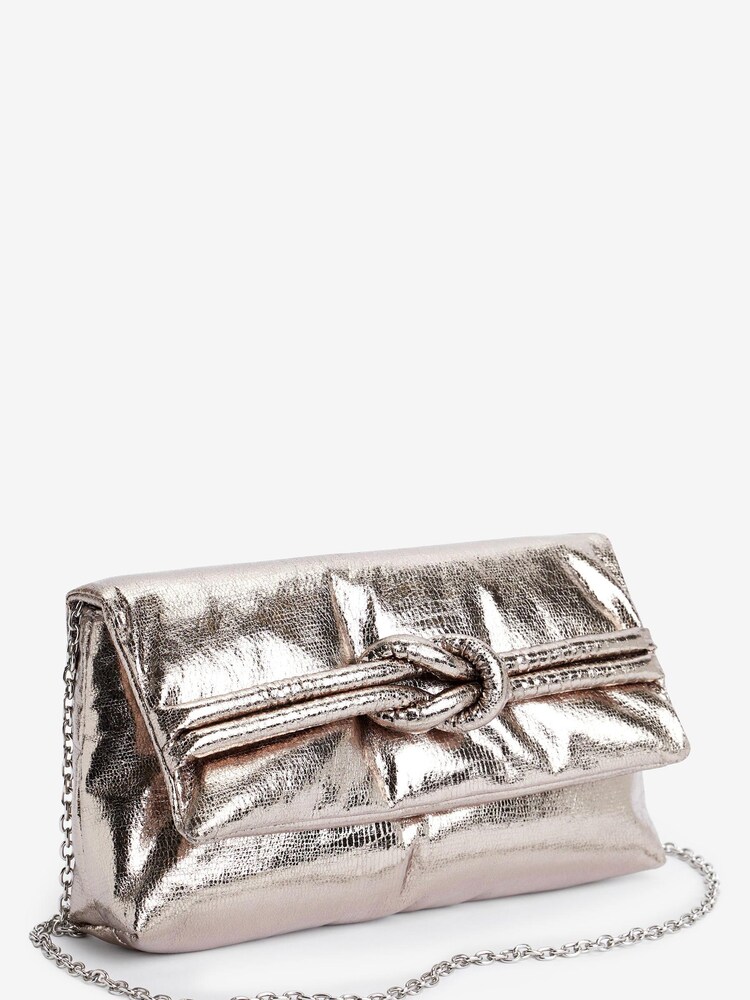 Argenté étain - Pochette Squishy à nœuds - Image 6 of 8