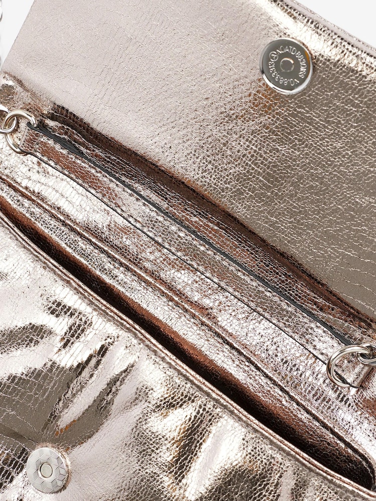 Argenté étain - Pochette Squishy à nœuds - Image 7 of 8