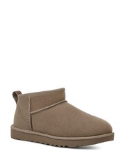 UGG Brown Ultra Mini Classic Boots - Image 3 of 8
