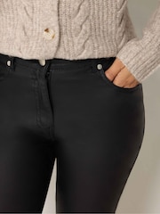 Maong na Bootcut na may Patong na M&Co - Larawan 4 ng 6