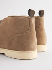 Stone Natural Suede Chukka Boots - Image 4 of 6
