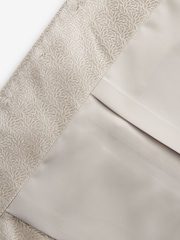 Champagne Gold Jacquard Leaf Regular Fit Waistcoat - Image 6 of 8