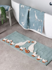 Goose And Friend Badematte aus 100 % Baumwolle - Bild 1 von 4