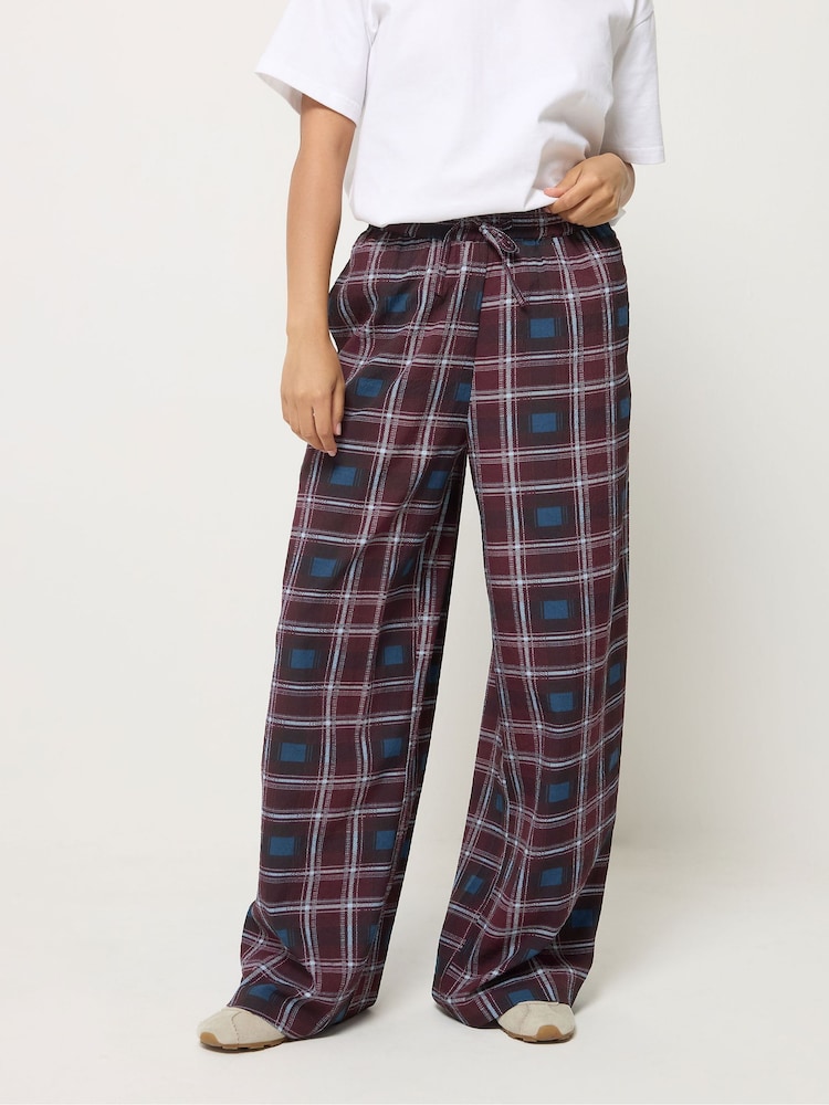 PixieGirl Petite Red Gingham T-Shirt & Trousers - Image 2 of 6 PixieGirl Petite Red Gingham T-Shirt & Trousers - Image 2 of 6