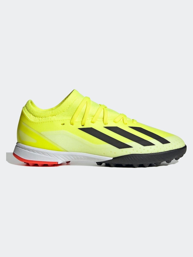 adidas Yellow Football X Crazyfast League Multi-Ground Adult Boots - Image 1 of 9