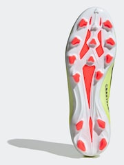 adidas Yellow Football X Crazyfast League Multi-Ground Adult Boots - Image 7 of 9