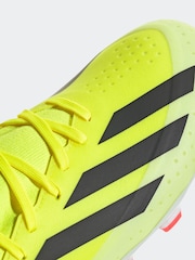 adidas Yellow Football X Crazyfast League Multi-Ground Adult Boots - Image 8 of 9