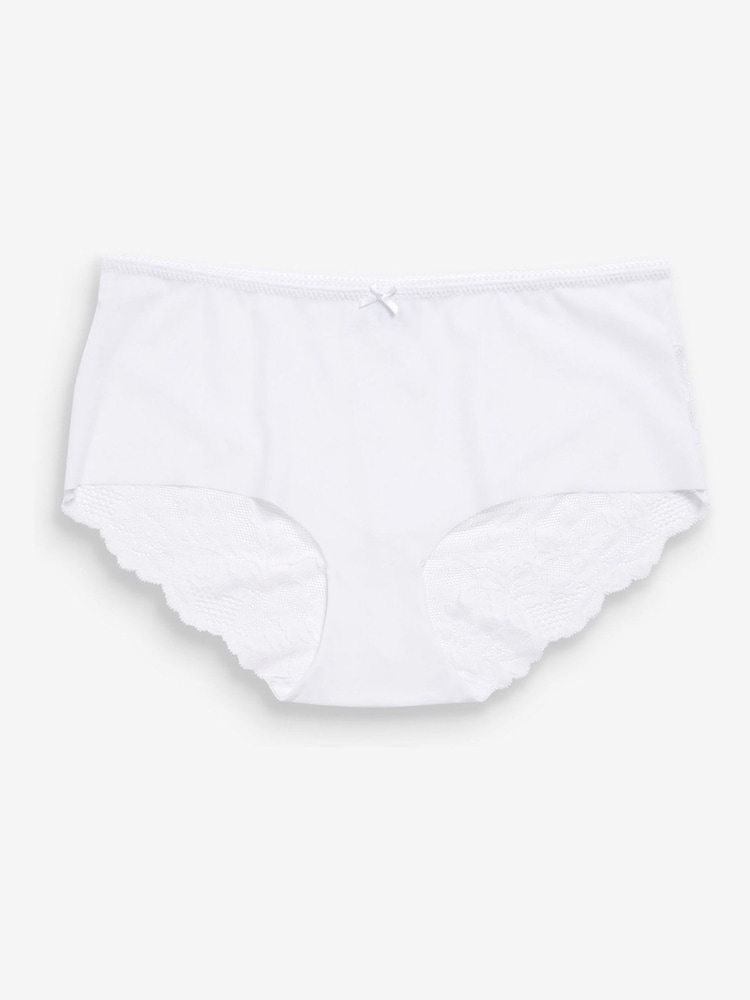 Praline/Nude - Nahtlose Slips mit Spitzenrückseite im 3er-Pack - Bild 9 von 9 Praline/Nude - Nahtlose Slips mit Spitzenrückseite im 3er-Pack - Bild 9 von 9