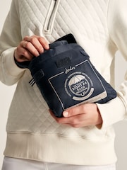 Joules Bramley Blue Showerproof Packable Padded Gilet - Image 5 of 6