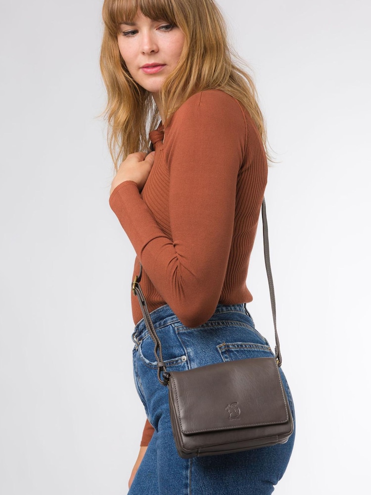 Conkca Marta Leather Cross-Body Bag - Image 1 of 4