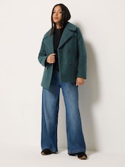 M&Co Petite Boucle Peacoat - Attēls 2 no 6