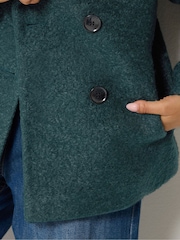 M&Co Petite Boucle Peacoat - Attēls 4 no 6