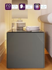 Frank Olsen Grey Smart LED Side Table - Image 2 of 7