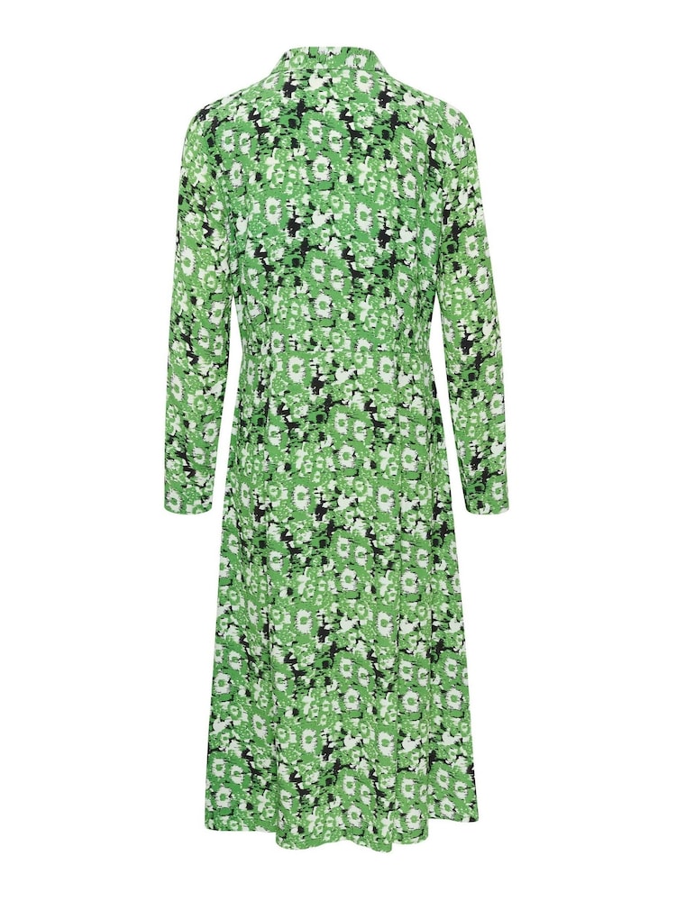Soaked in Luxury Ina Long Sleeve Printed Shirt Dress - Image 6 of 6