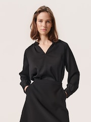 Soaked in Luxury Casual Fit Loana Long Sleeve Blouse - Image 1 of 6