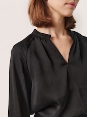 Soaked in Luxury Casual Fit Loana Long Sleeve Blouse - Image 4 of 6