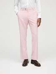 Pink Regular Fit Motionflex Stretch Suit Trousers - Image 1 of 9