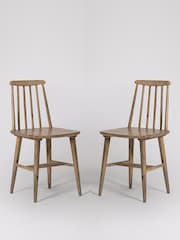 Swoon Light Brown Ollie Mango Wood Dining Chair - Image 2 of 6