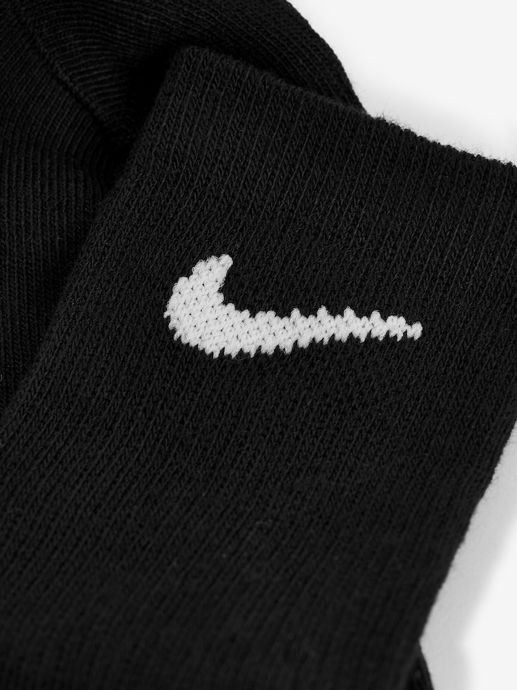 Schwarz - Nike Crew-Socken für kleine Kinder, 6er-Pack - Bild 6 von 6