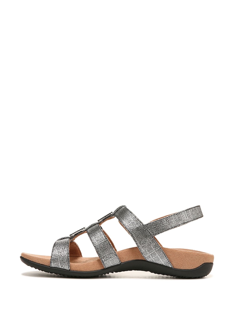 Vionic Amber Crocodile Sandals - Image 2 of 6 Vionic Amber Crocodile Sandals - Image 2 of 6