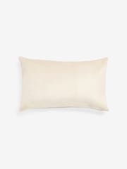 Natural 40 x 59cm Matte Velvet Cushion - Image 4 of 4