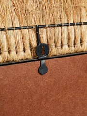 French Connection Mid Natural Jute Mirror - Image 4 of 4