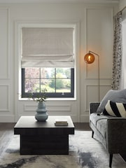 Black/White Ready Made Blackout Roman Blind Stripe - Image 1 of 7