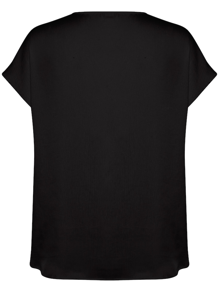 Soaked in Luxury Ioana Short Sleeve V-Neck Blouse - Image 6 of 6