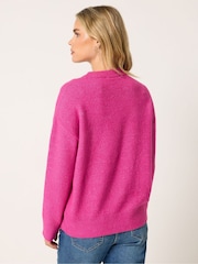 M&Co Pink Petite Novelty Sequin Jumper - Image 3 of 6
