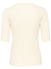 Soaked in Luxury Spina Short Sleeve Rib Knit  Pullover T-shirt - Image 6 of 6